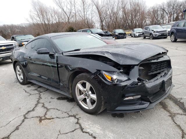 1FA6P8AM0F5342846 - 2015 FORD MUSTANG BLACK photo 4