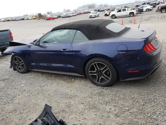 1FATF8UH8J5124793 - 2018 FORD MUSTANG BLUE photo 2