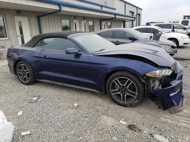 1FATF8UH8J5124793 - 2018 FORD MUSTANG BLUE photo 4