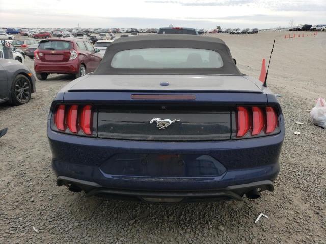 1FATF8UH8J5124793 - 2018 FORD MUSTANG BLUE photo 6