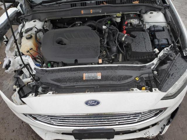 3FA6P0HD2JR165391 - 2023 FORD FUSION SE WHITE photo 11