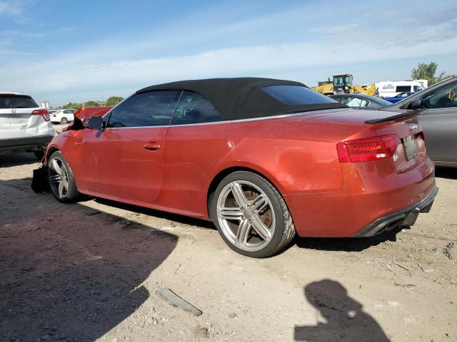 WAUCGAFH6DN010162 - 2013 AUDI S5 PREMIUM PLUS RED photo 2