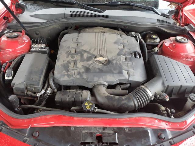 2G1FC1E36E9283844 - 2014 CHEVROLET CAMARO LT RED photo 11