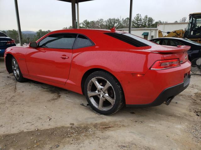 2G1FC1E36E9283844 - 2014 CHEVROLET CAMARO LT RED photo 2