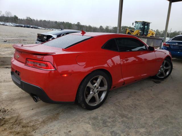 2G1FC1E36E9283844 - 2014 CHEVROLET CAMARO LT RED photo 3