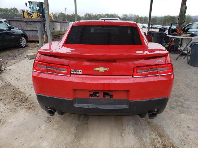 2G1FC1E36E9283844 - 2014 CHEVROLET CAMARO LT RED photo 6