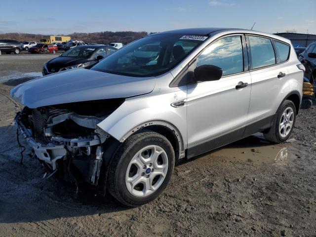 1FMCU0F74JUB43044 - 2018 FORD ESCAPE S SILVER photo 1