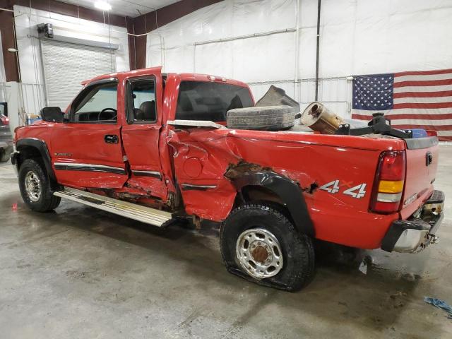 1GCHK29G12E128651 - 2002 CHEVROLET SILVERADO K2500 HEAVY DUTY RED photo 2