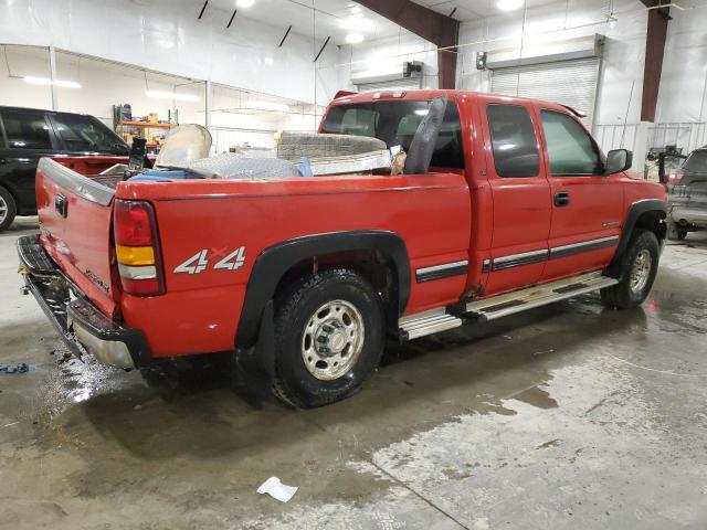 1GCHK29G12E128651 - 2002 CHEVROLET SILVERADO K2500 HEAVY DUTY RED photo 3