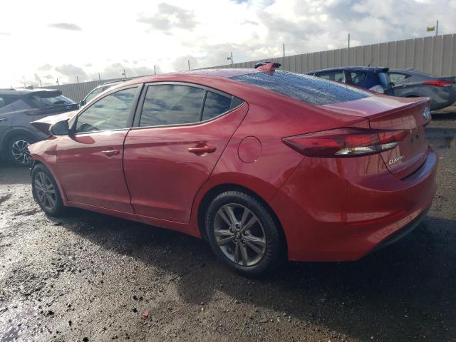 5NPD84LF3HH184981 - 2017 HYUNDAI ELANTRA SE RED photo 2