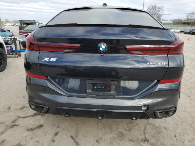 5UX33EX05R9U64917 - 2024 BMW X6 XDRIVE40I Սև լուսանկար 6
