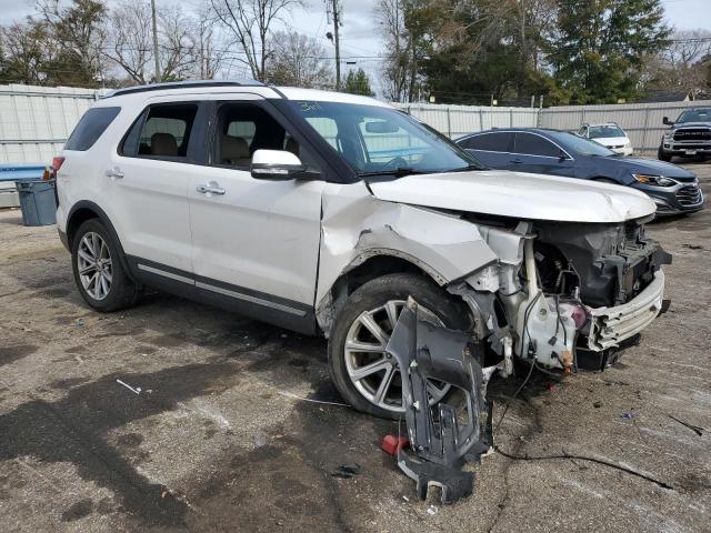 1FM5K7F8XGGD15200 - 2016 FORD EXPLORER LIMITED WHITE photo 4