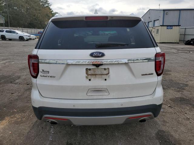 1FM5K7F8XGGD15200 - 2016 FORD EXPLORER LIMITED WHITE photo 6