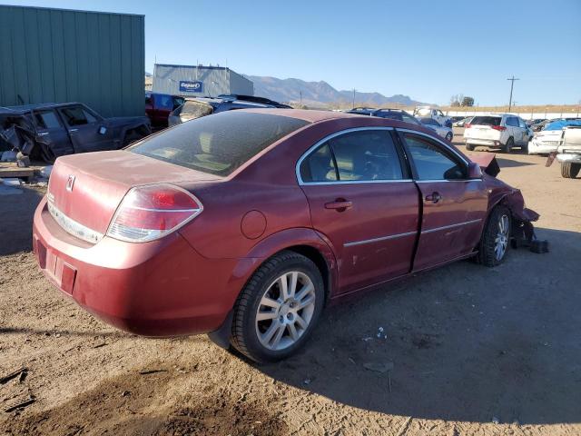 1G8ZS57NX8F142701 - 2008 SATURN AURA XE MAROON photo 3