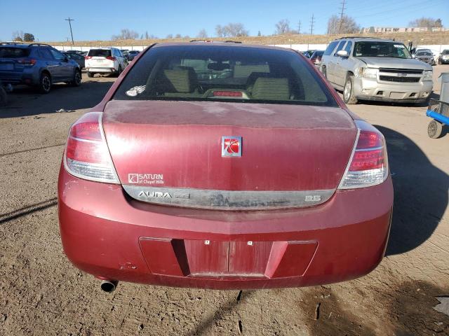 1G8ZS57NX8F142701 - 2008 SATURN AURA XE MAROON photo 6