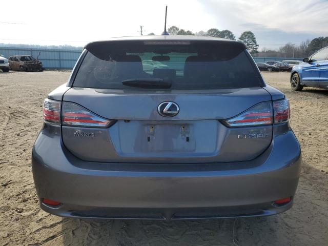 JTHKD5BH0C2082235 - 2012 LEXUS CT200H 200 GRAY photo 6