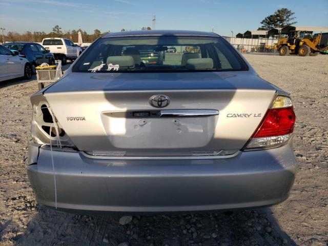 4T1BE32K05U025759 - 2005 TOYOTA CAMRY LE SILVER photo 6