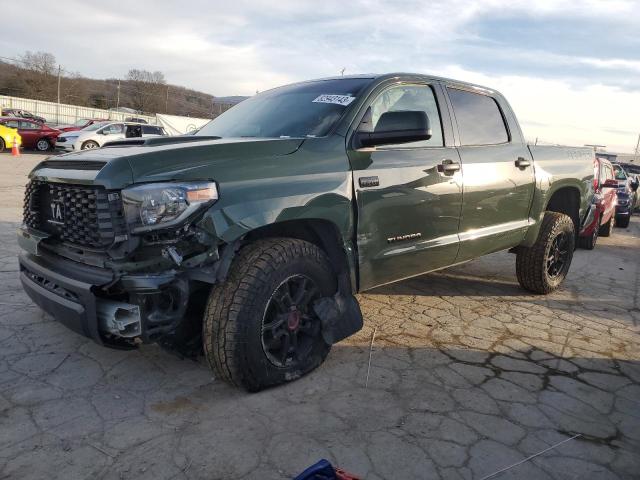 5TFDY5F13LX894580 - 2020 TOYOTA TUNDRA CREWMAX SR5 GREEN photo 1