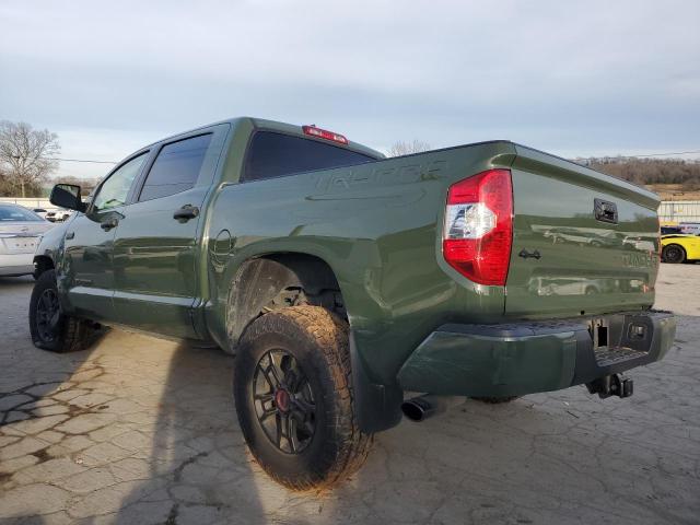 5TFDY5F13LX894580 - 2020 TOYOTA TUNDRA CREWMAX SR5 GREEN photo 2