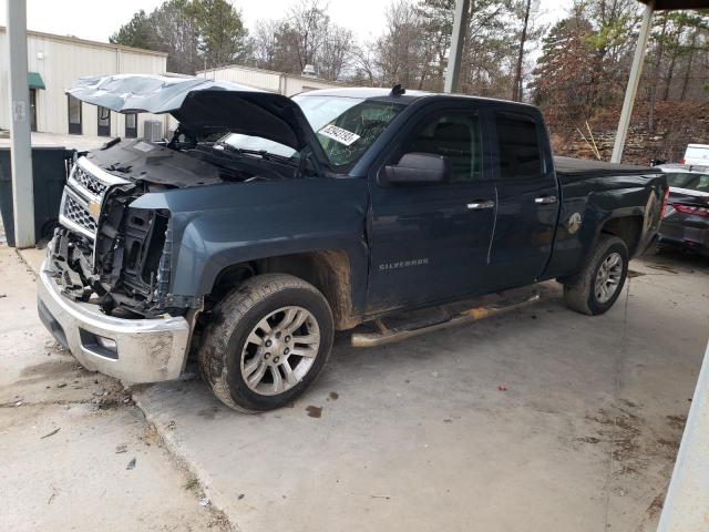 1GCRCREH6EZ117604 - 2014 CHEVROLET SILVERADO C1500 LT BLUE photo 1