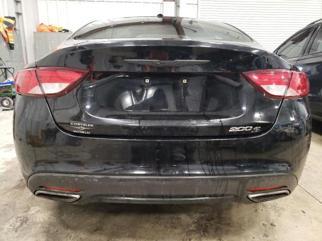 1C3CCCBB5FN505679 - 2015 CHRYSLER 200 S BLACK photo 6