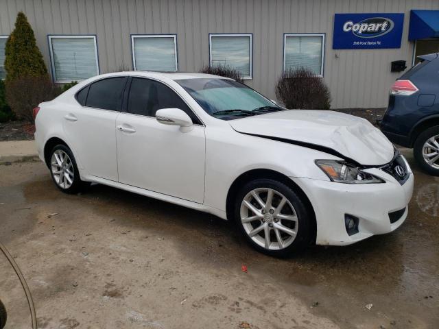 JTHCF5C22C5059806 - 2012 LEXUS IS 250 WHITE photo 4