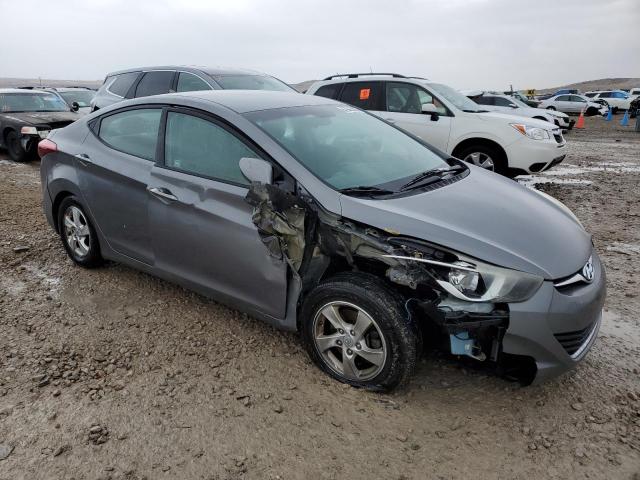 5NPDH4AE9EH526231 - 2014 HYUNDAI ELANTRA SE SILVER photo 4