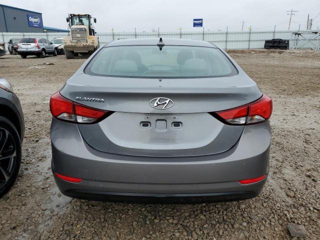 5NPDH4AE9EH526231 - 2014 HYUNDAI ELANTRA SE SILVER photo 6