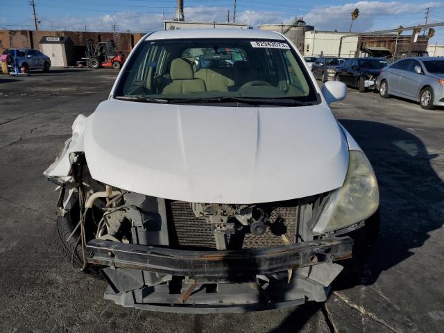 3N1BC13E08L461004 - 2008 NISSAN VERSA S WHITE photo 5