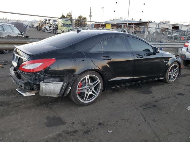 WDDLJ7EB5CA038194 - 2012 MERCEDES-BENZ CLS 63 AMG BLACK photo 3