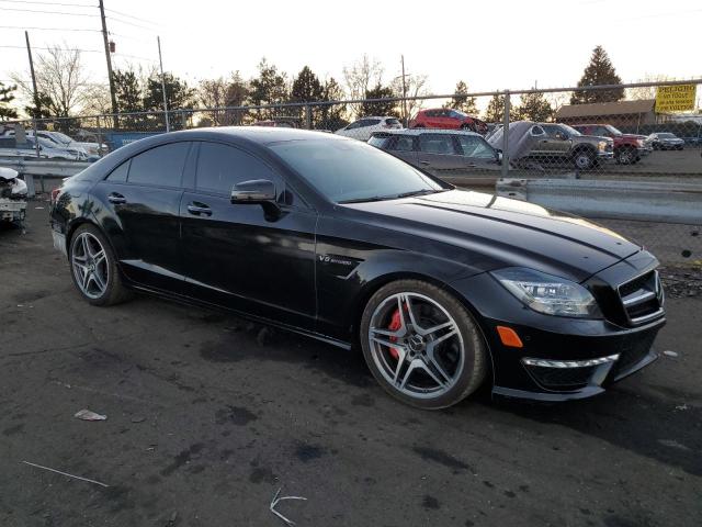 WDDLJ7EB5CA038194 - 2012 MERCEDES-BENZ CLS 63 AMG BLACK photo 4