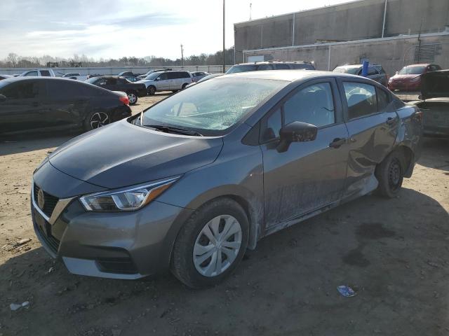 3N1CN8DV1ML924252 - 2021 NISSAN VERSA S GRAY photo 1