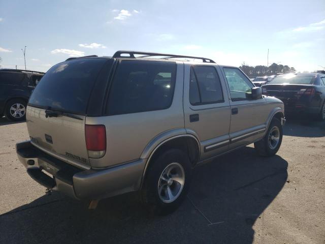 1GNCS13W2Y2183664 - 2000 CHEVROLET BLAZER TAN photo 3