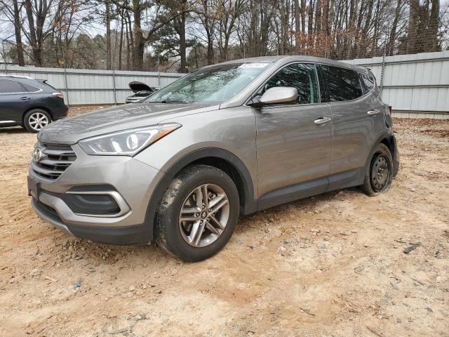 5XYZT3LB3JG531959 - 2018 HYUNDAI SANTA FE S GRAY photo 1