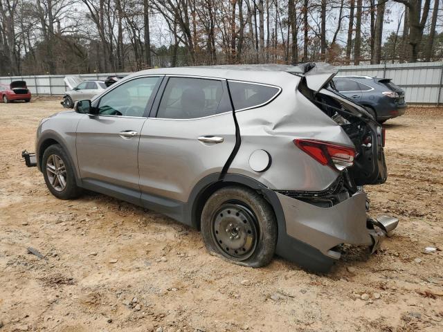 5XYZT3LB3JG531959 - 2018 HYUNDAI SANTA FE S GRAY photo 2