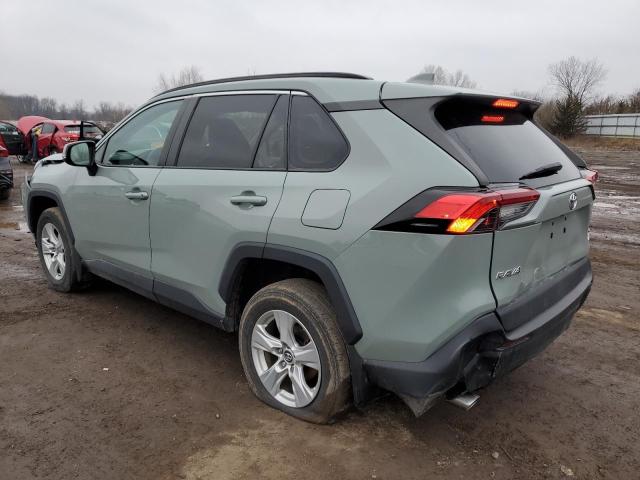 2T3P1RFV6KC001043 - 2019 TOYOTA RAV4 XLE GRAY photo 2