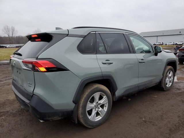 2T3P1RFV6KC001043 - 2019 TOYOTA RAV4 XLE GRAY photo 3