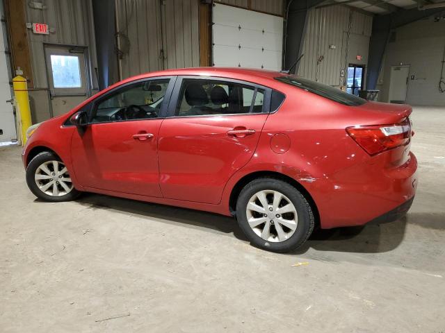 KNADN4A39C6053958 - 2012 KIA RIO EX RED photo 2