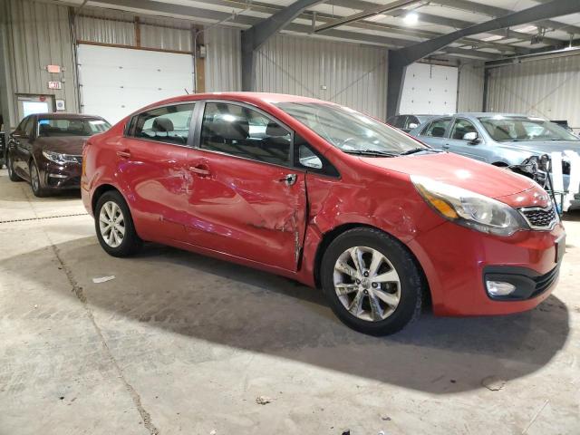 KNADN4A39C6053958 - 2012 KIA RIO EX RED photo 4