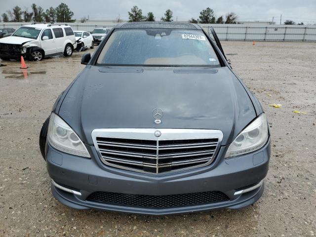 WDDNG7BB9AA343190 - 2010 MERCEDES-BENZ S 550 GRAY photo 5