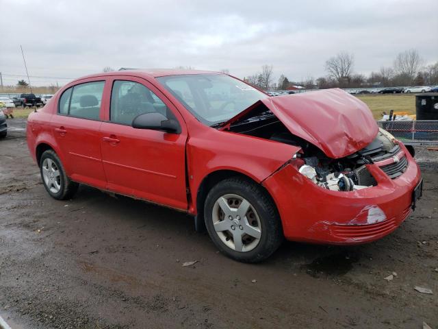 1G1AK55F267743132 - 2006 CHEVROLET COBALT LS RED photo 4