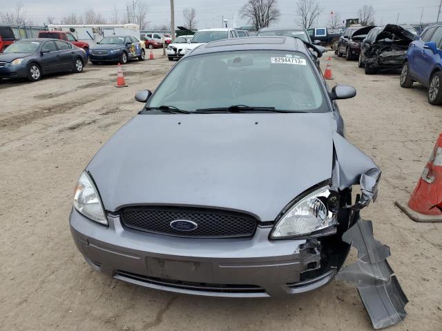 1FAFP56U16A240955 - 2006 FORD TAURUS SEL GRAY photo 5