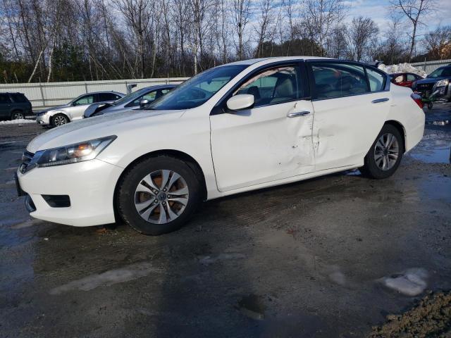 1HGCR2F36EA233223 - 2014 HONDA ACCORD LX WHITE photo 1