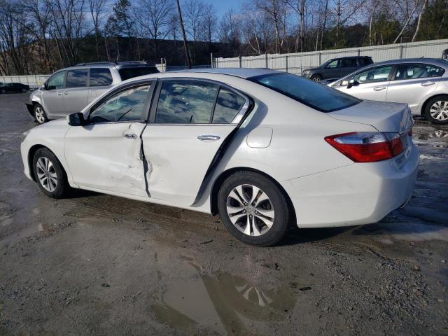 1HGCR2F36EA233223 - 2014 HONDA ACCORD LX WHITE photo 2