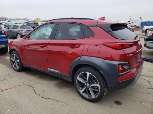 KM8K5CA54MU690545 - 2021 HYUNDAI KONA ULTIMATE RED photo 2