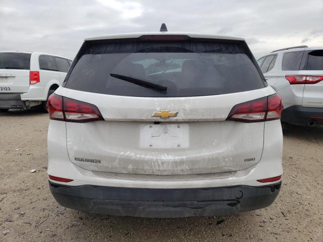 3GNAXSEVXNS240714 - 2022 CHEVROLET EQUINOX LS WHITE photo 6