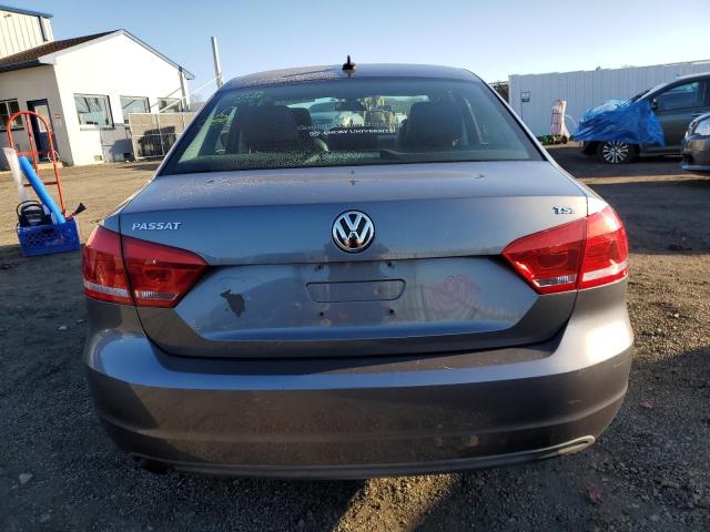 1VWAT7A31EC068422 - 2014 VOLKSWAGEN PASSAT S GRAY photo 6