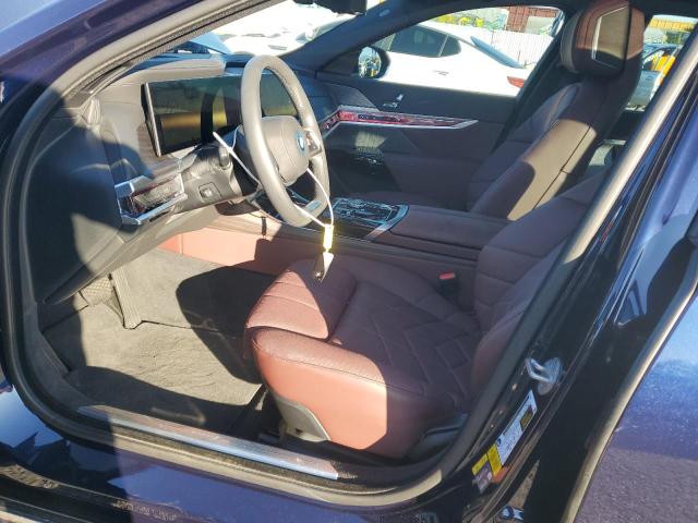 WBY53EJ03PCN85639 - 2023 BMW I7 XDRIVE60 BLUE photo 7