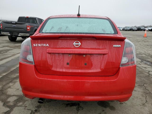 3N1AB6AP8CL706303 - 2012 NISSAN SENTRA 2.0 RED photo 6