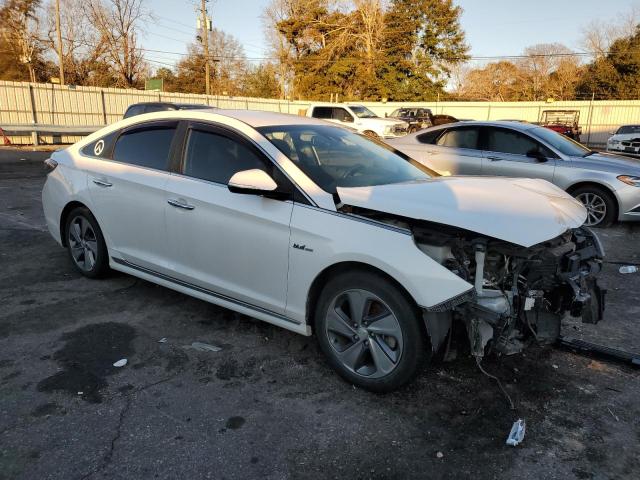 KMHE54L27GA024677 - 2016 HYUNDAI SONATA PLUG-IN HYBRID WHITE photo 4